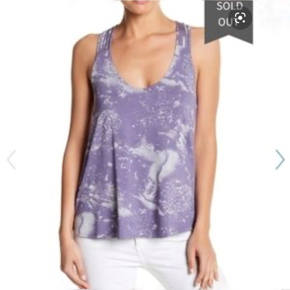 RVCA Tops - 🌊 RVCA Purple Haze Tank with Braided Back sz M